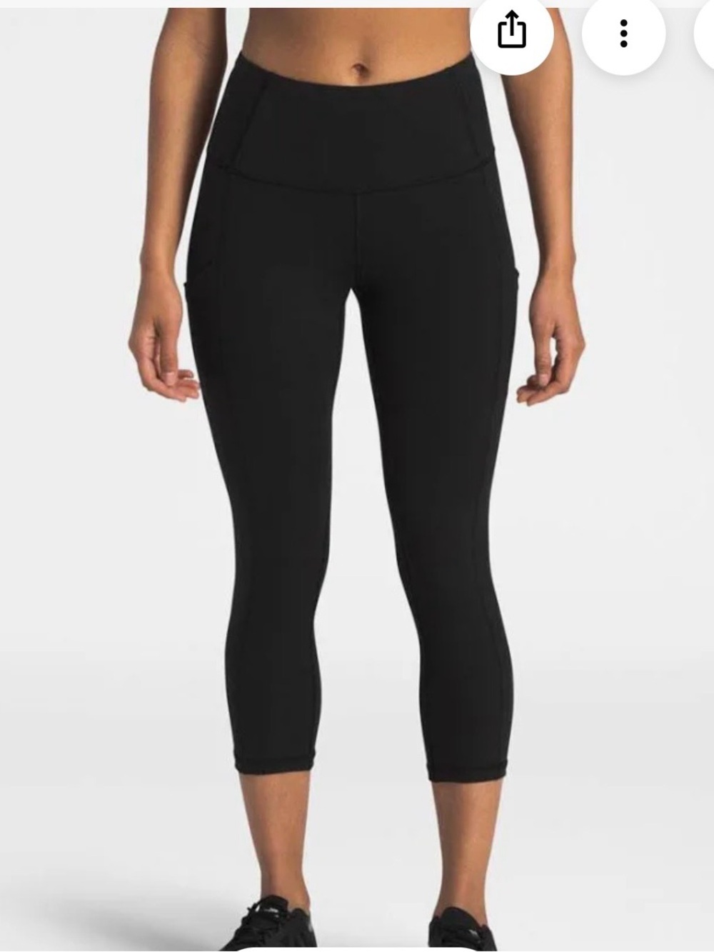 The North Face Women's Motivation High Rise Pocket Crop Sz Large